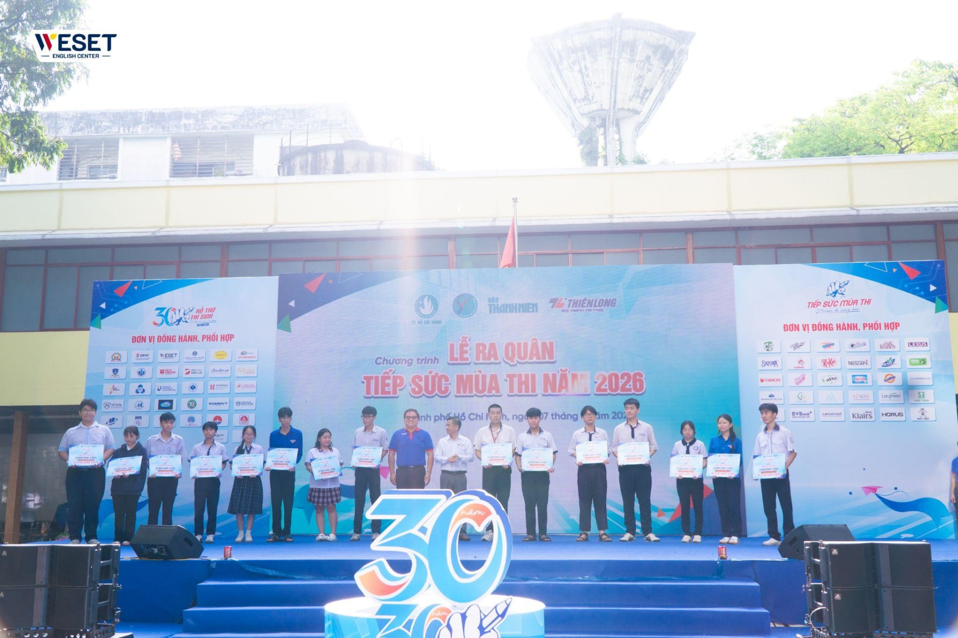 WESET đồng hành chương trình Tiếp sức mùa thi năm 2026